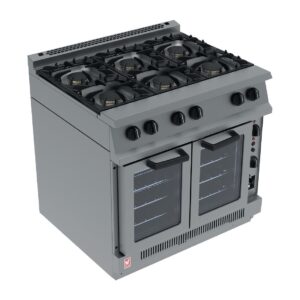 Falcon Dominator 6 Burner Convection Gas Oven Range G2102