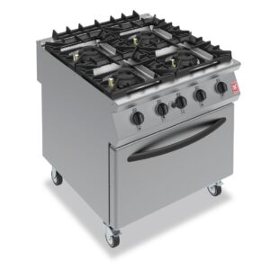 Falcon F900 Four Burner Oven Range on Castors Gas G9184