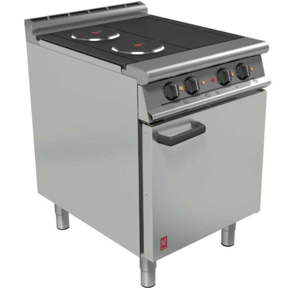 con Dominator Plus 3 Hotplate Oven Range E3161 Iconic Catering