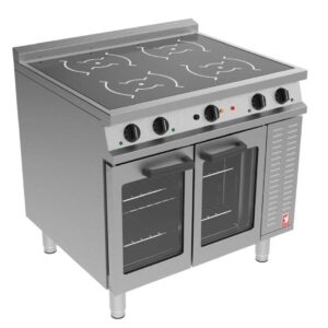 Falcon F900 Induction Range with Fan Assisted Oven i91104C Iconic Catering