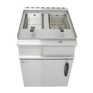 Parry Twin Tank Twin Basket Free Standing Gas Fryer PDGF